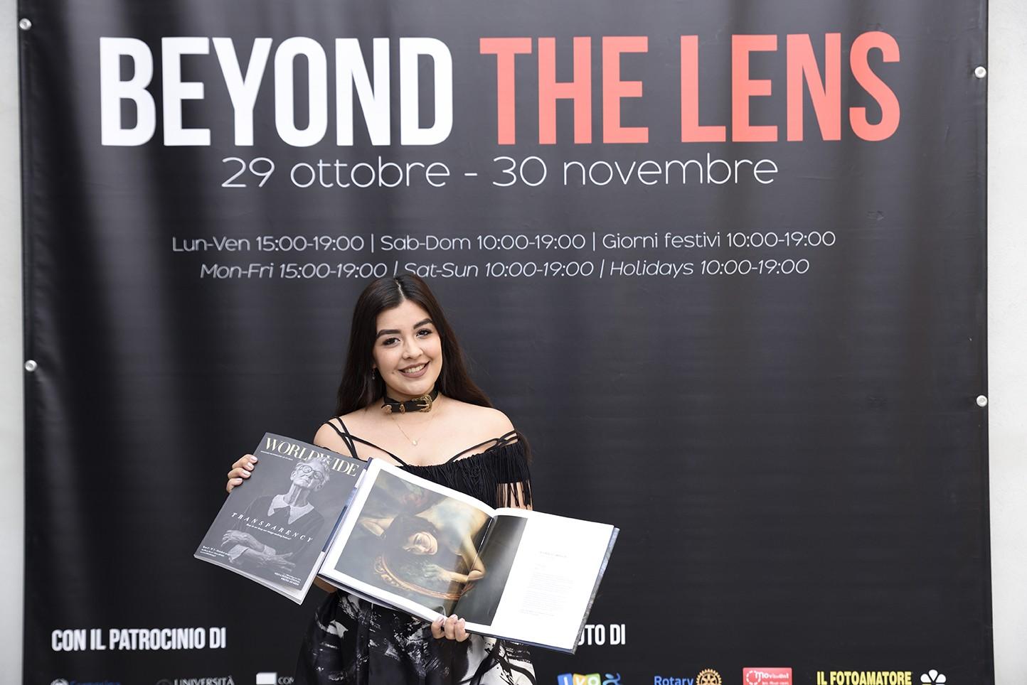 The "Beyond the Lens” exhibition Opening Ceremony at the “Ex Distillery Lo Stellino” with Krishna Vr