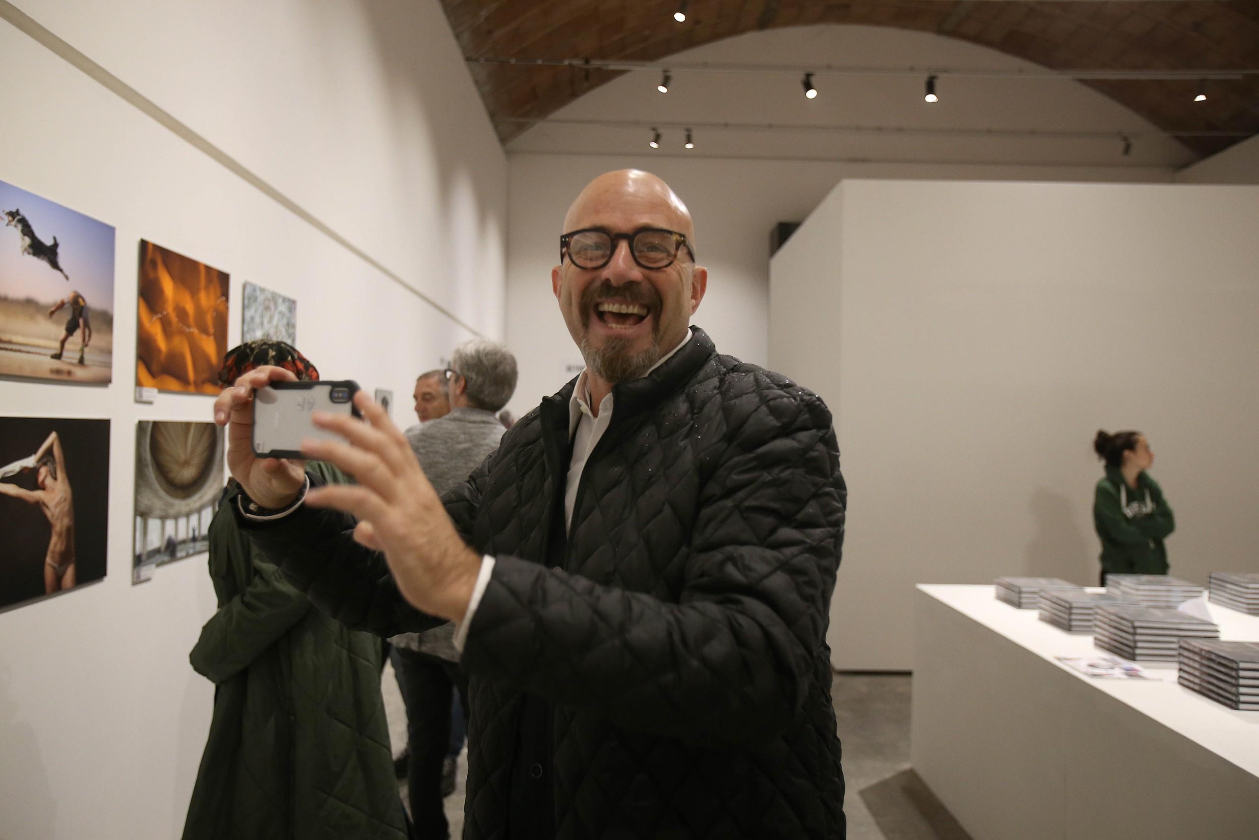 The "Beyond the Lens” exhibition Opening Ceremony at the “Ex Distillery Lo Stellino” with Stefano Rellandini