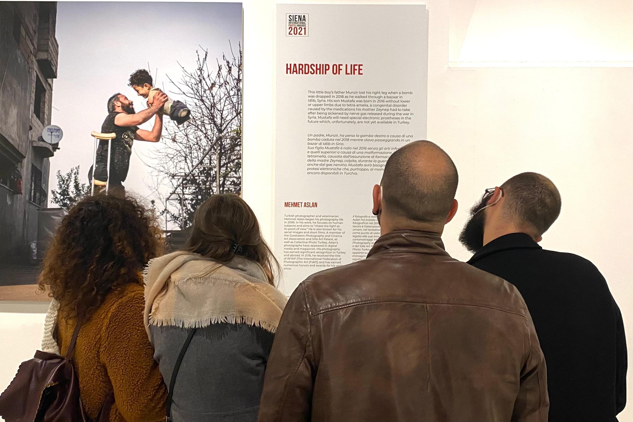 The "Beyond the Lens” exhibition Opening Ceremony at the “Ex Distillery Lo Stellino”
