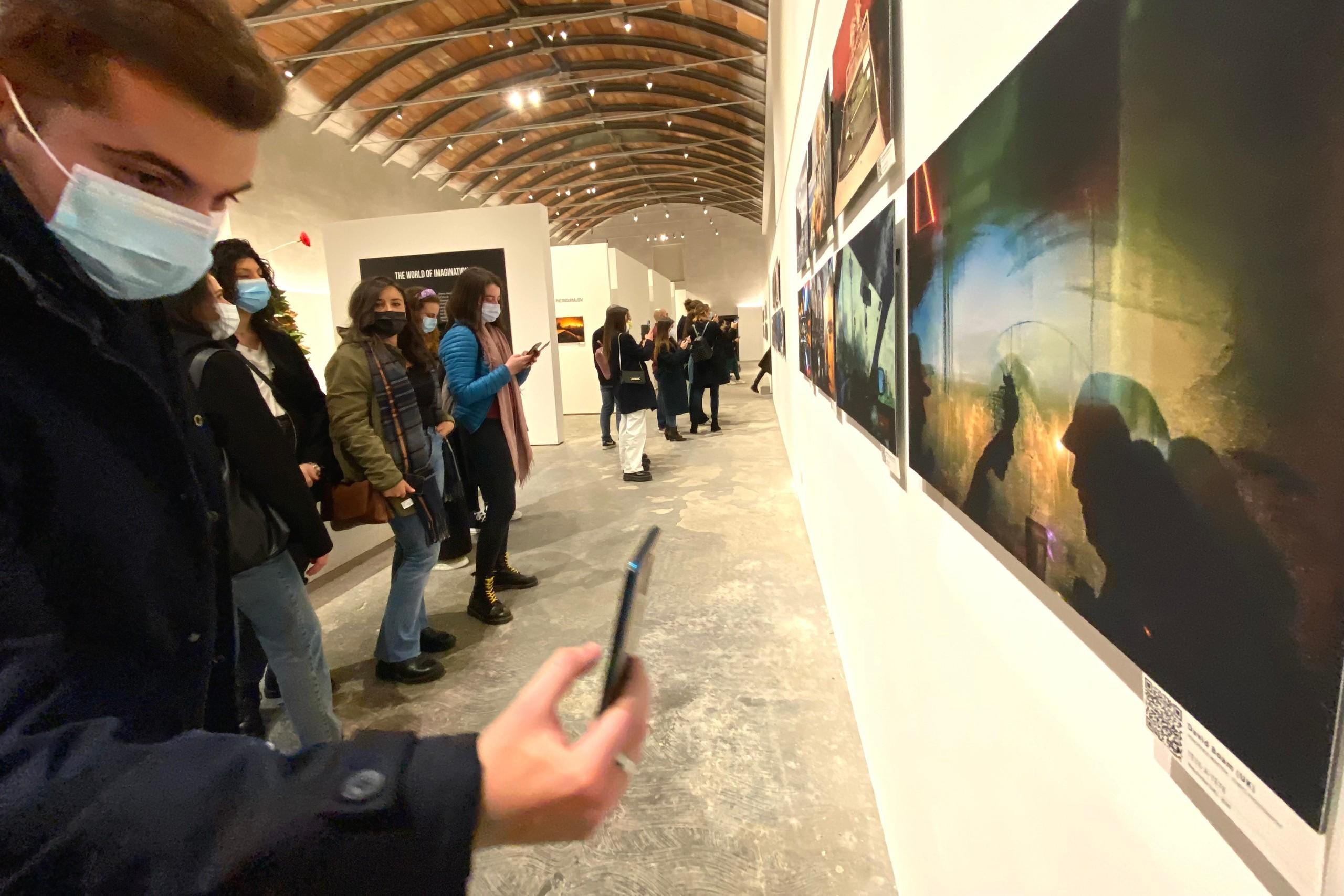 The "Beyond the Lens” exhibition Opening Ceremony at the “Ex Distillery Lo Stellino”